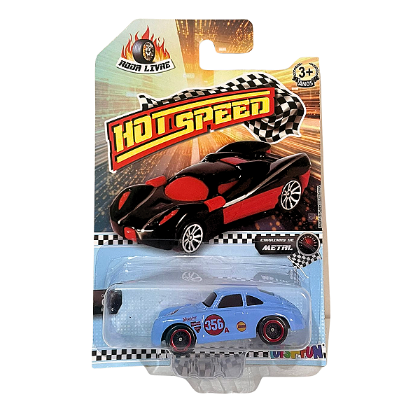 Carro Hot Speed Metal Roda Livre