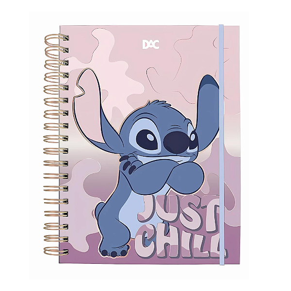Caderno Lilo Stitch 80Folhas DAC