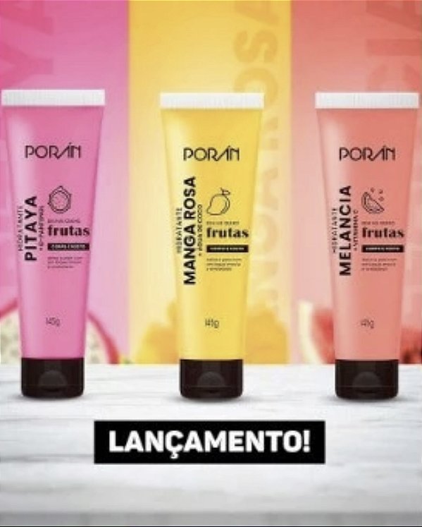 Hidratante corpo e rosto poran