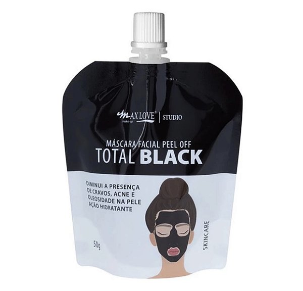 Máscara facial black Max love