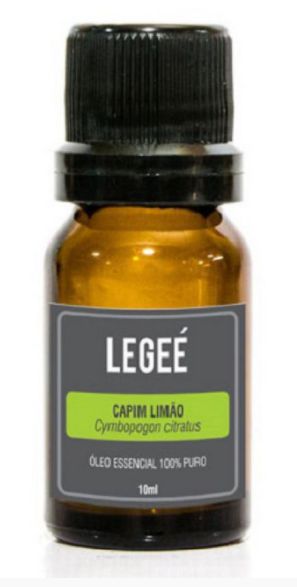 LEGEÉ- Óleo essencial de Capim Limão (Cymbopogon citratus) ORGÂNICO - 10ml