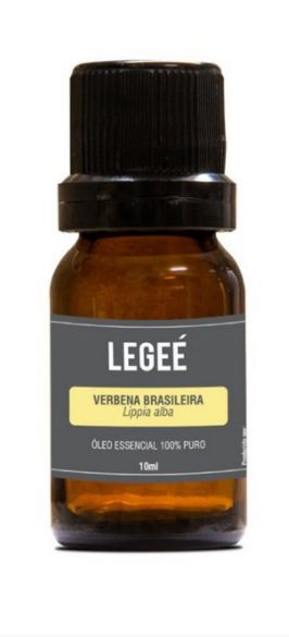 LEGEÉ- Óleo essencial de Verbena Brasileira (Lippia alba) ORGÂNICO - 10ml