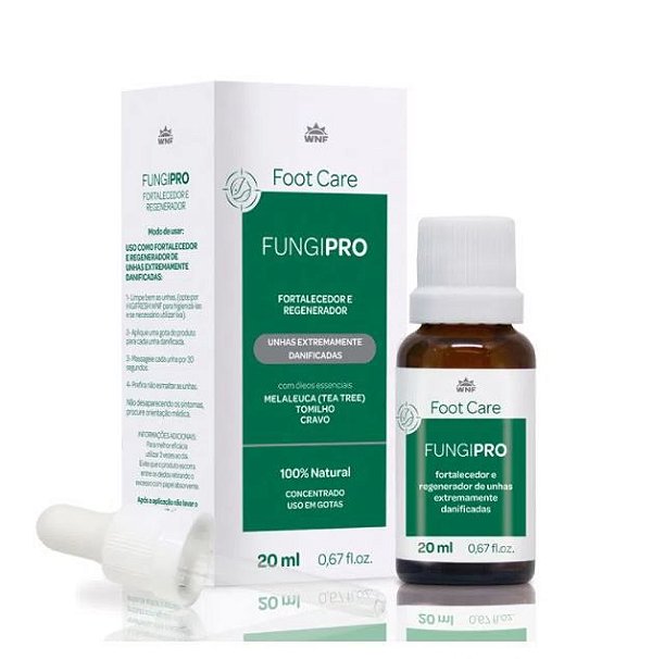 WNF - Foot Care Fungipro - Fortalecedor de Unhas - 20ml  (Nova Embalagem)