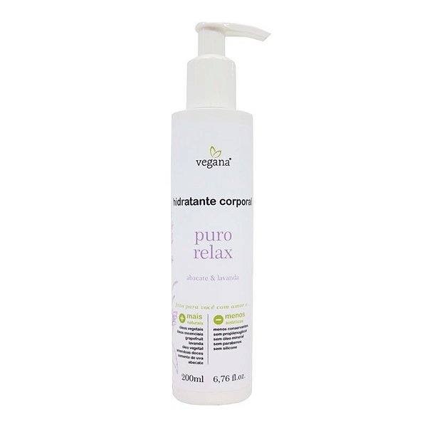 VEGANA - Hidratante Corporal Puro Relax - 200ml