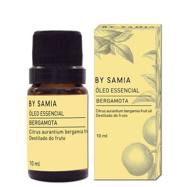 By Samia - Óleo Essencial de Bergamota 10 ml