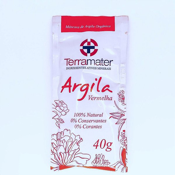 Terramater - Argila Vermelha 40g