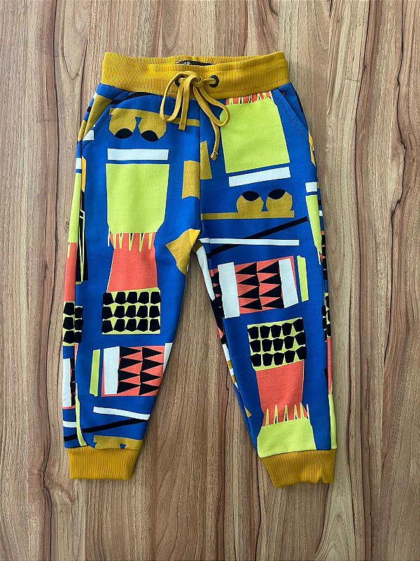 Calca Infantil Ratapla Azul Bento