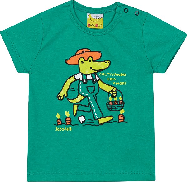 Camiseta Infantil  Jacare Jaca Lele