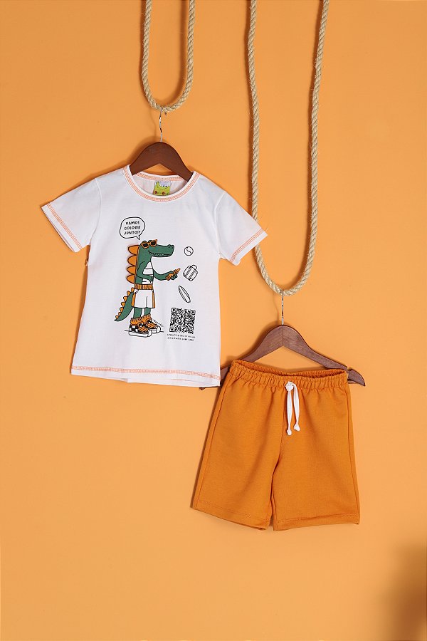 Conjunto Infantil Jacare Jaca Lele