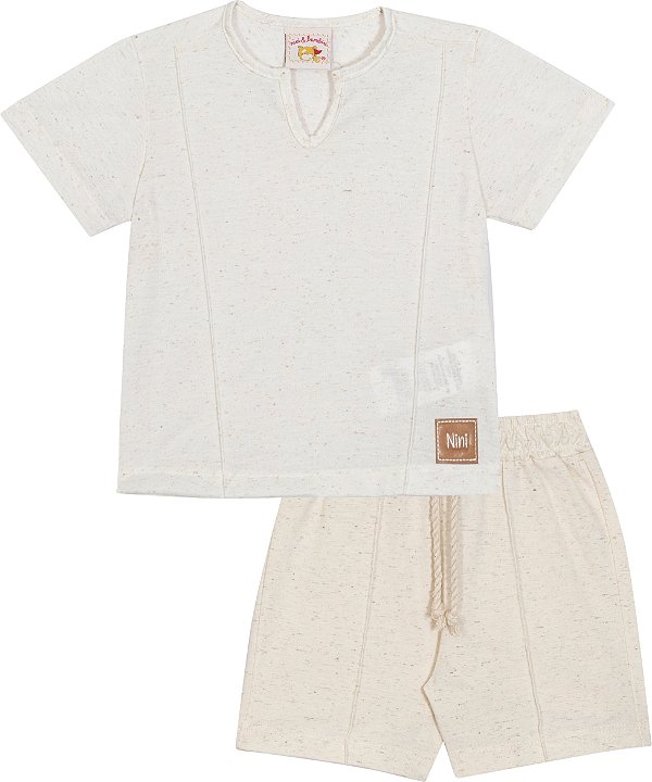 Conjunto Infantil Off Nini E Bambine
