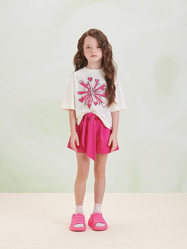 Conjunto Infantil Anm Strass Anime