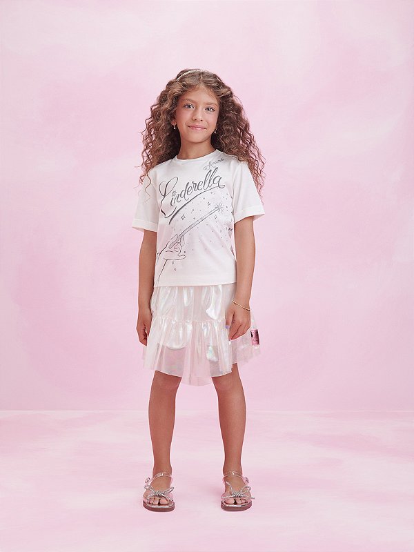Conjunto Infantil Cinderela Anime