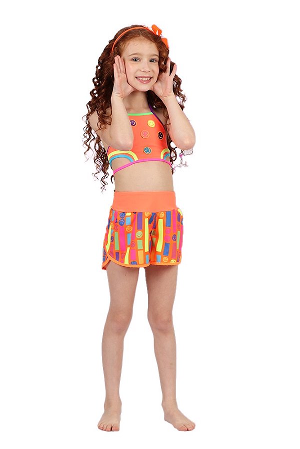 Short Infantil Sorria Siri