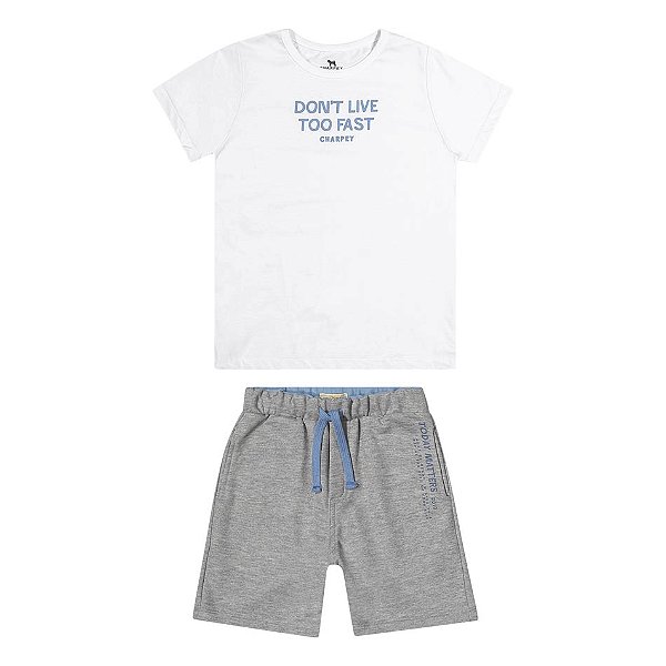 Conjunto Infantil Too Fast Charpey