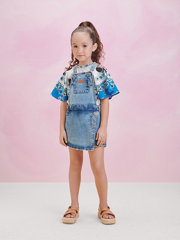 Jump Infantil Jeans Anime