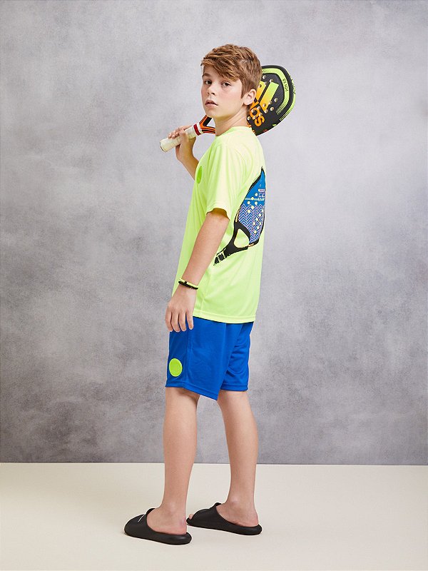 Conjunto Sport Infantil Amarelo Youcci