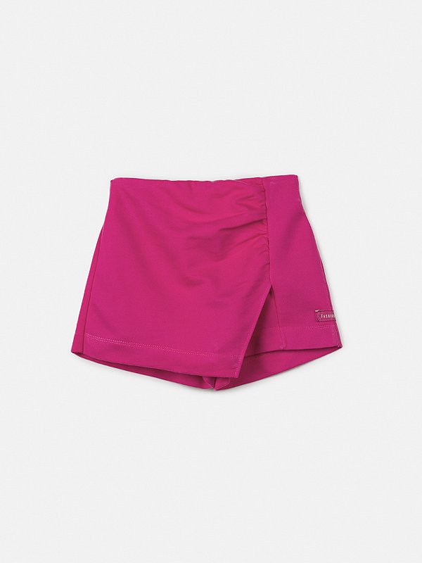 Shorts Infantil Grapeado Pink Anime