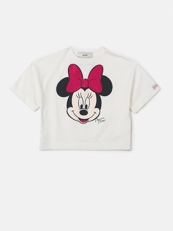 Blusa Infantil Minnie Perola Anime