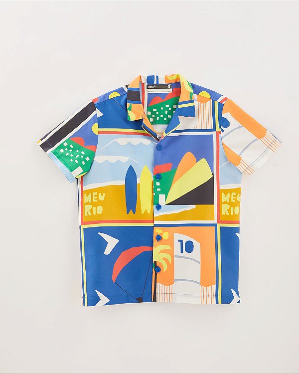 Camisa Infantil Meu Rio Bento
