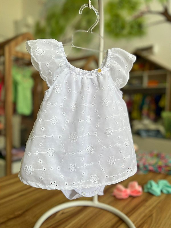 Body Vestido Bebe Laise Nini Bambini