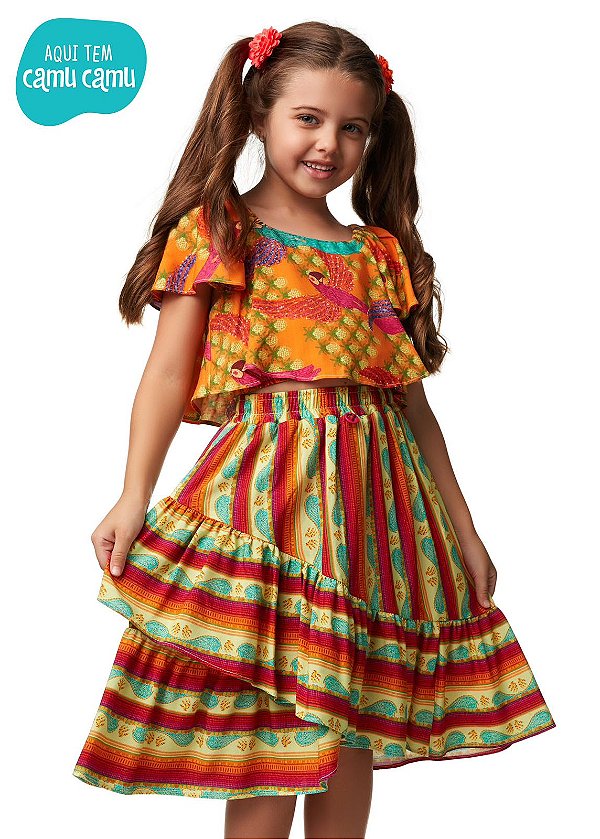 Conjunto Infantil Maritacas Camu Camu