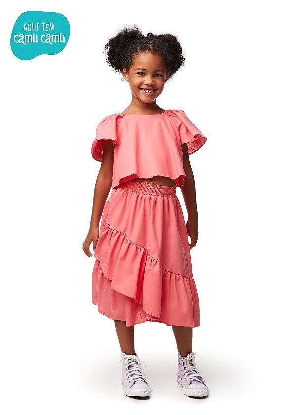 Conjunto Infantil Tutti Fruti Camu Camu