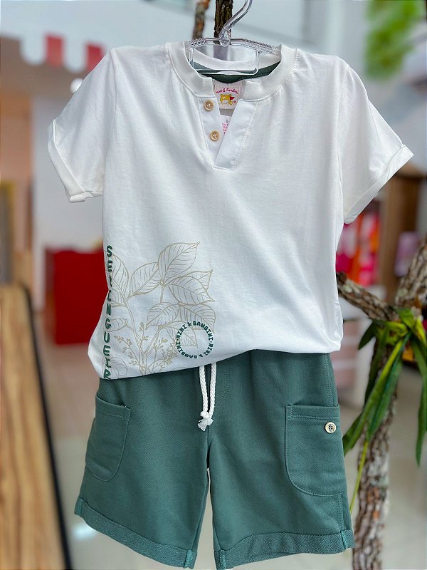 Conjunto Infantil Bata Off Nini Bambini