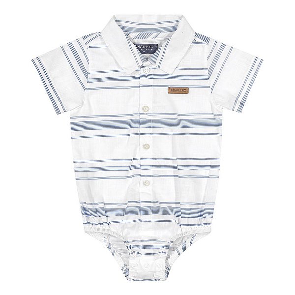 Body Camisa Listra Azul Charpey