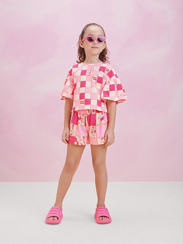 Conjunto Infantil Minnie Mickey Anime
