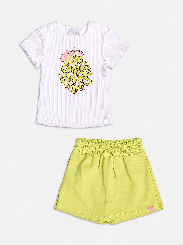 Conjunto Infantil Lemon Vibes Momi