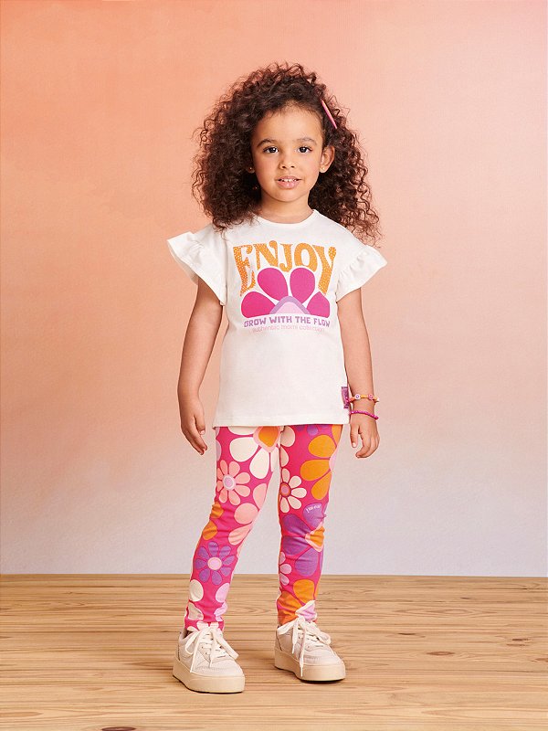 Conjunto Infantil Enjoy Legguing Momi