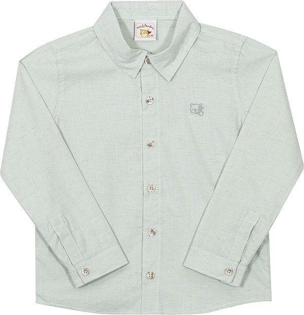 Camisa Infantil Verde Nini Bambini