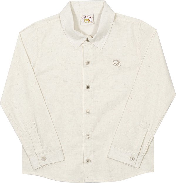 Camisa Infantil Natural Nini Bambini