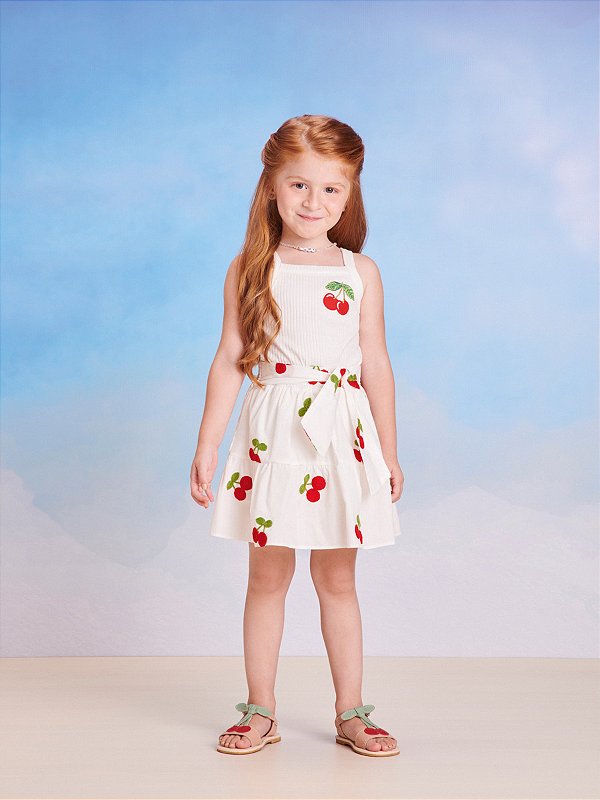 Conjunto Infantil Regata Cerejas Momi