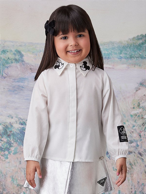 Camisa Infantil Licenciado Mickey Anime
