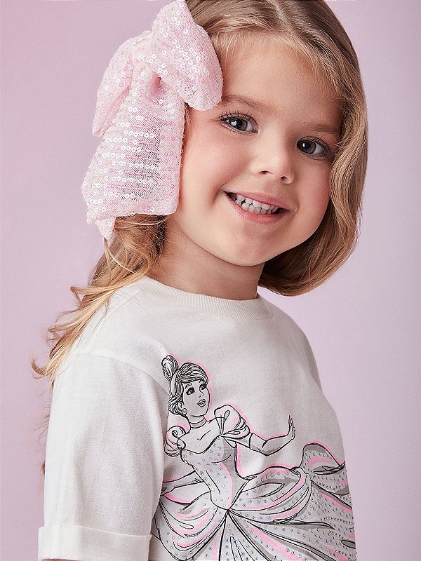 Blusa Cinderella Infantil Anime