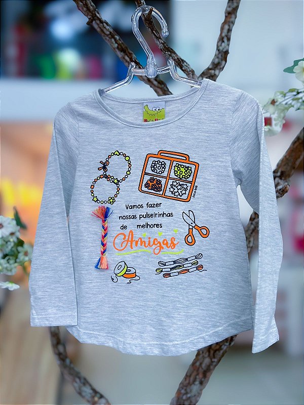 Blusa Infantil Pulseirinhas Jaca Lele