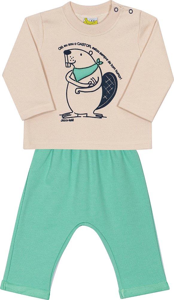 Conjunto Infantil Castor Jaca Lele