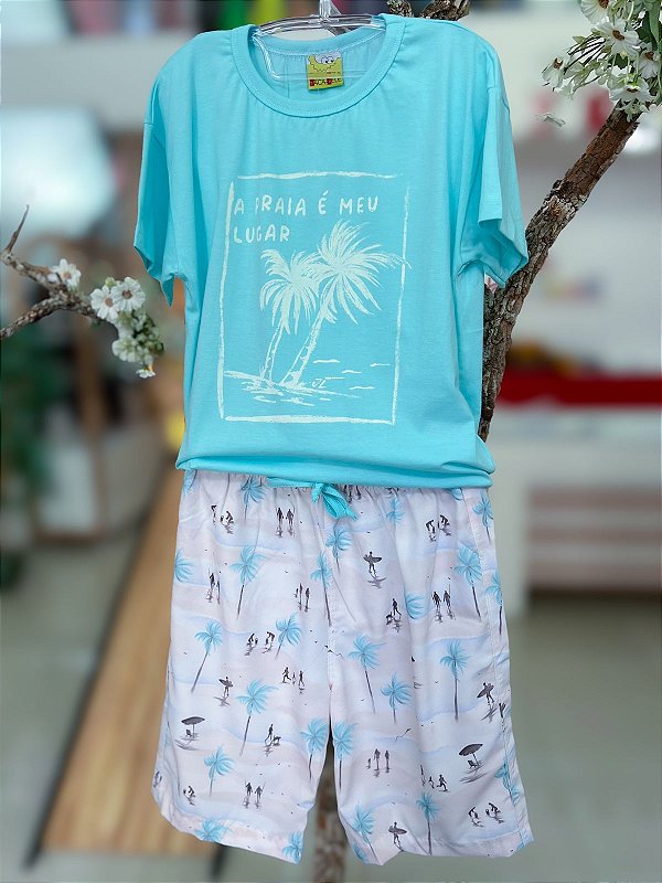 Conjunto Infantil Praia Jaca Lele