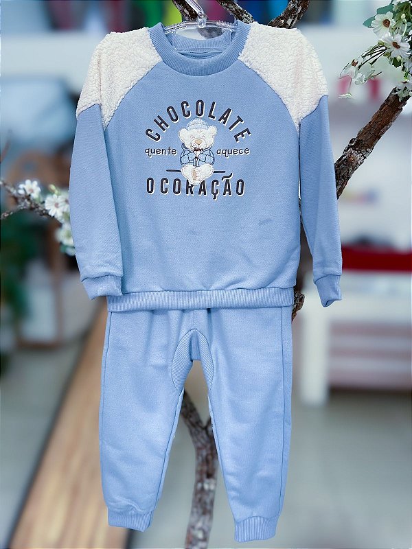 Conjunto Infantil Chocolate Nini Bambini