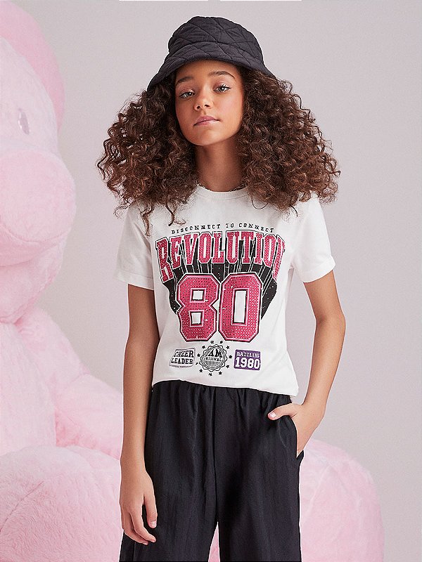T Shirt Teen College Perola I Am