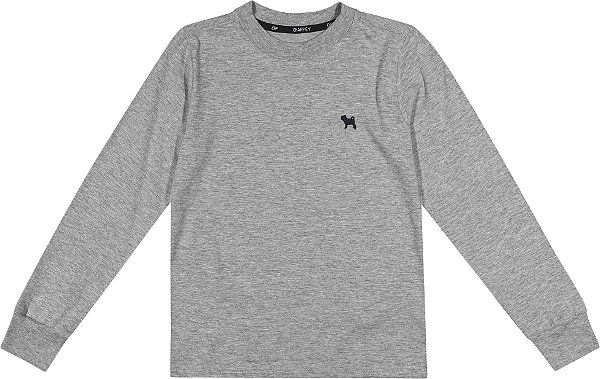 Camiseta Infantil Basica Mescla Charpey