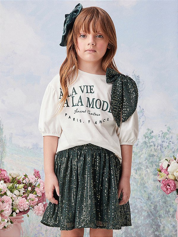 Conjunto Infantil Paete Verde Anime