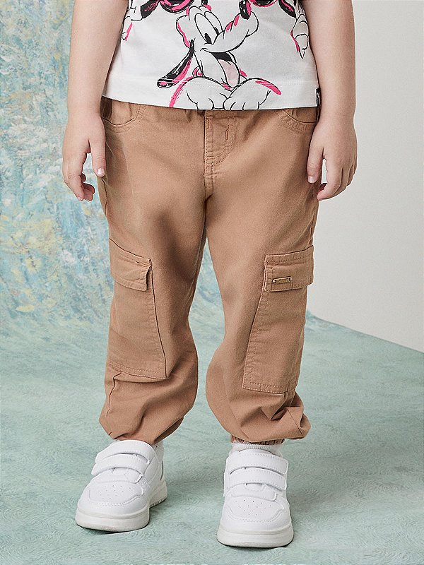 Calça Infantil Caramelo Utilitaria Anime