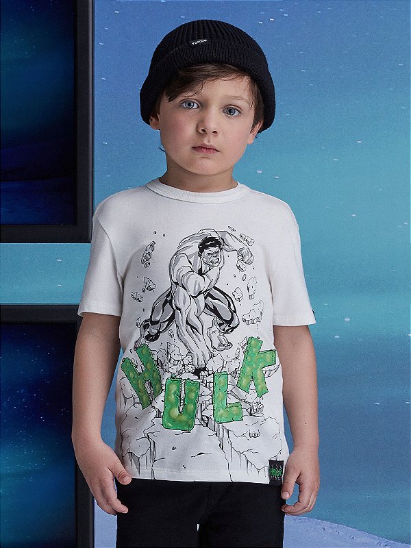 Camiseta Infantil Hulk Youcci