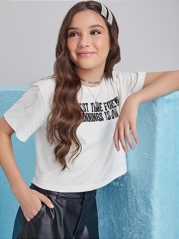 Blusa Perola Best Time I Am