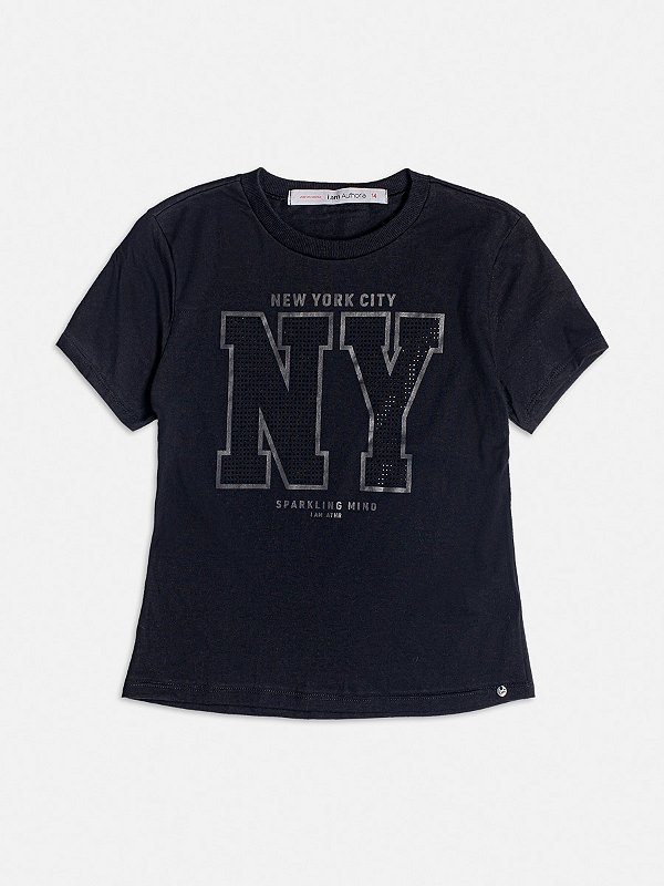 Blusa Ny Strass I Am