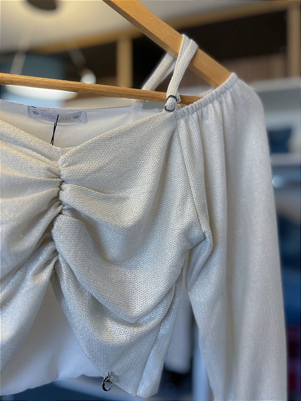 Blusa Cropped Teen Off Bobbyluu