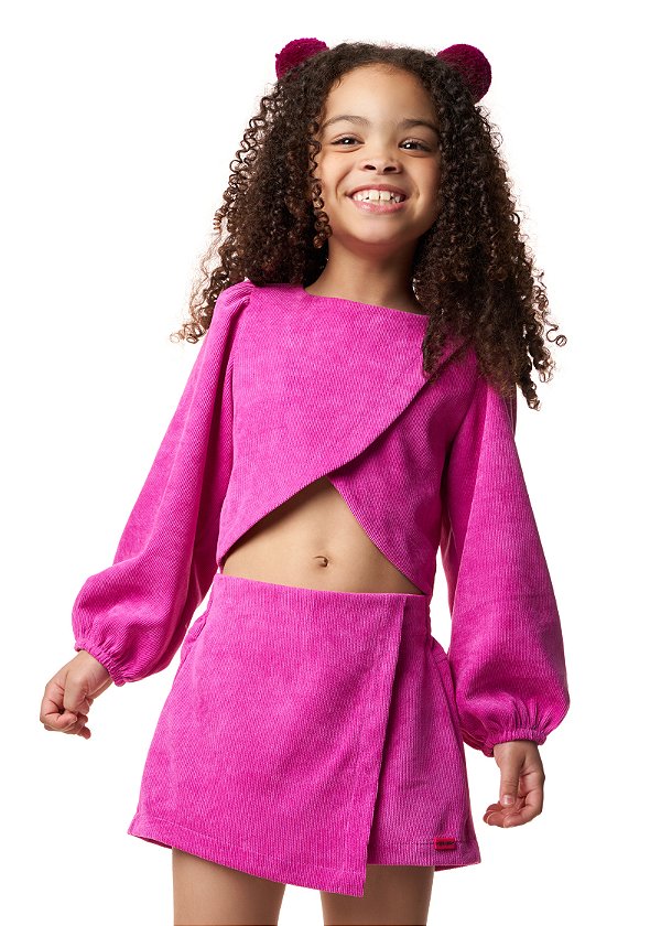 Conjunto Infantil Fuccia Camu Camu