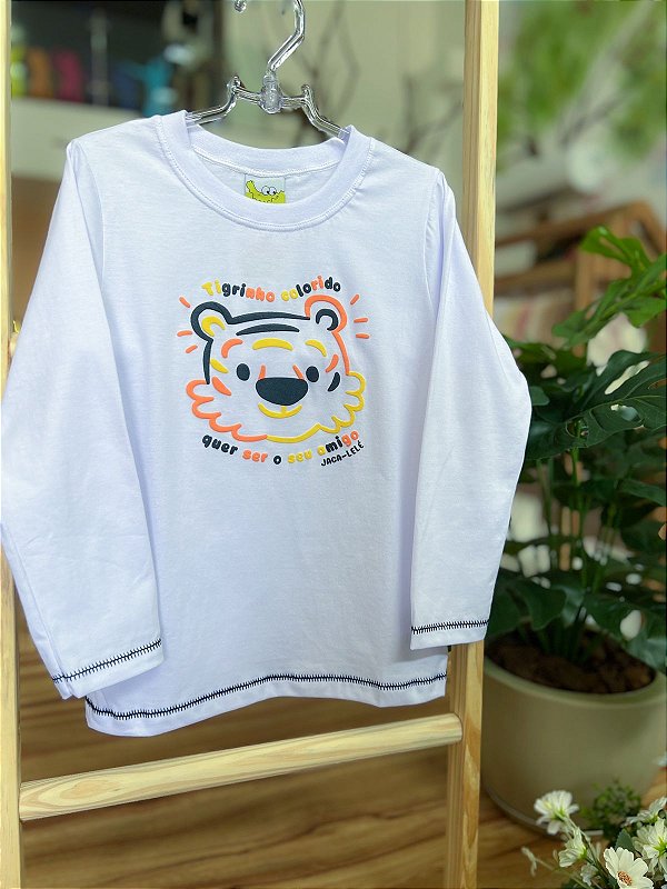 Camiseta Infantil Tigrinho Jaca Lele